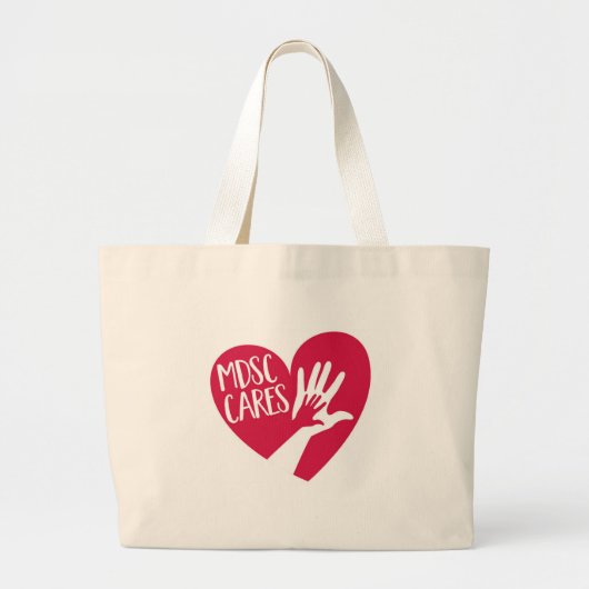 Aangepaste Logo Canvas tas (Voorkant)