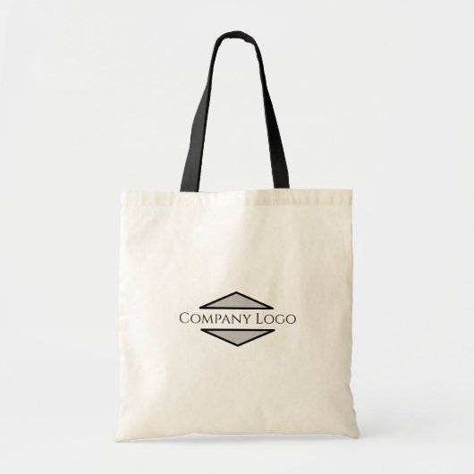 Aangepaste Logo Canvas tas (Voorkant)