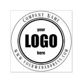 Aangepaste LOGO Circulaire Zelf Inking Rubber Stam Zelfinktende Stempel (Design)