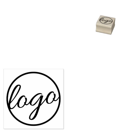 Aangepaste Logo Company Branding Business Rubberstempel (Gestempeld)