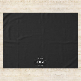 Aangepaste Logo Company Business Restaurant Promo Tafelkleed