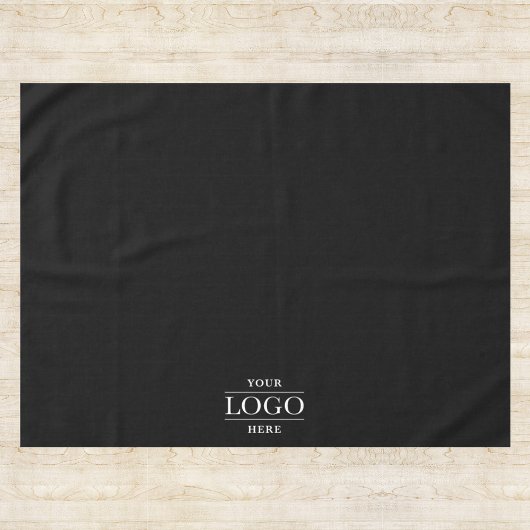 Aangepaste Logo Company Business Restaurant Promo Tafelkleed