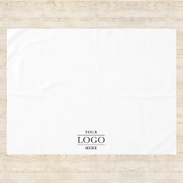 Aangepaste Logo Company Business Restaurant Promo Tafelkleed