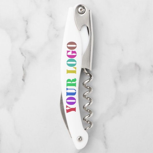 Aangepaste Logo Corkschroef - speciale acties Kurkentrekker (Achterkant)