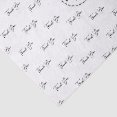 Aangepaste Logo Dank u Patroon Tissuepapier (Detail)