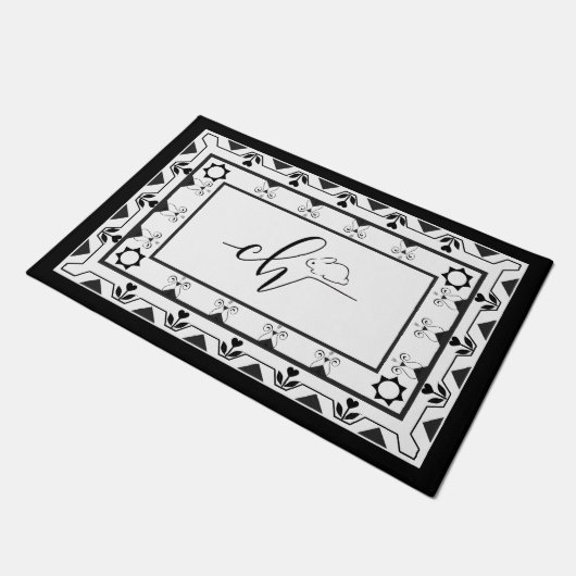 Aangepaste Logo Deurmat voor Chiara (Schuin)