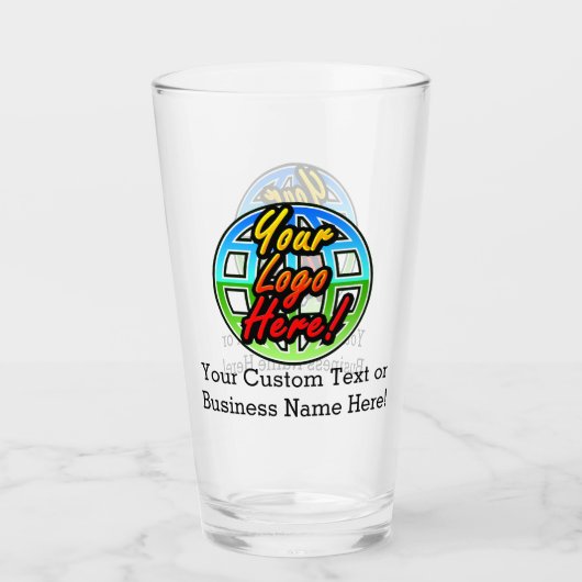 Aangepaste Logo Drink glas Geen minimumhoeveelheid (Voorkant)