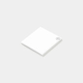 Aangepaste Logo Eenvoudig 3" x 3" Post-it® Notes (Schuin)