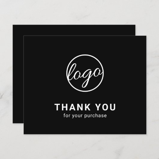 Aangepaste Logo Eenvoudige zwarte begroting Hartel (Voorkant / Achterkant)