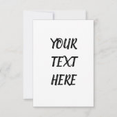 Aangepaste Logo emigrantenkaart - Bedankt (Achterkant)