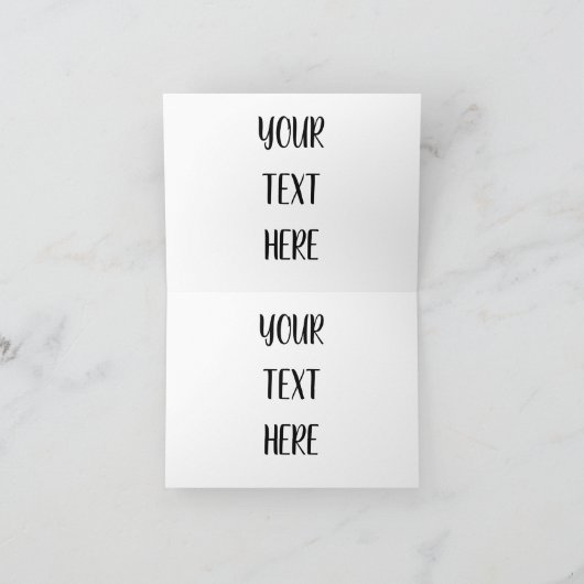 Aangepaste Logo emigrantenkaart - Bedankt (Binnen)