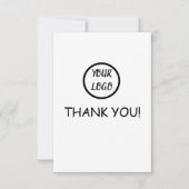 Aangepaste Logo emigrantenkaart - Bedankt (Voorkant)