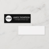 Aangepaste Logo Employee Gear voor uw Business Tea Mini Visitekaartje (Voorkant / Achterkant)