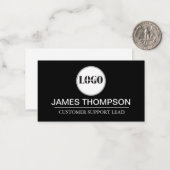 Aangepaste Logo Employee Gear voor uw Business Tea Notitiekaartje (Voorkant / Achterkant in situ)