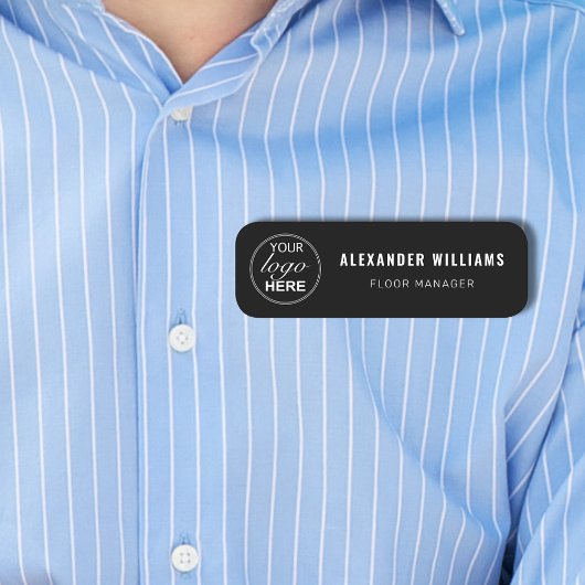 Aangepaste Logo en medewerker Naamplaatje