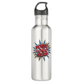 Aangepaste Logo en QR Code Upload Waterfles (Voorkant)