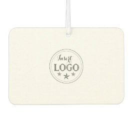 Aangepaste Logo en QR-coderechthoek Luchtverfrisser