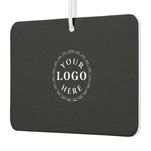 Aangepaste Logo en QR-coderechthoek Luchtverfrisser (Links)