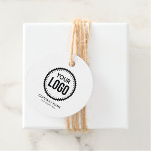 Aangepaste Logo en slogan voor bedrijven met speci Bedankjes Labels