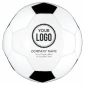 Aangepaste Logo en slogan voor bedrijven met speci Voetbal (Voorkant)