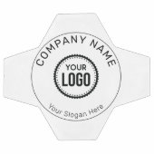 Aangepaste Logo en slogan voor bedrijven met speci Voetbal (Enkel)