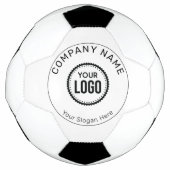 Aangepaste Logo en slogan voor bedrijven met speci Voetbal (Voorkant)