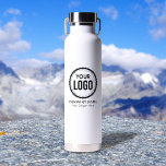 Aangepaste Logo en slogan voor bedrijven met speci Waterfles<br><div class="desc">Pas een waterfles met deze eenvoudige en minimalistische sjabloon aan, en promoot uw bedrijf of bedrijf om lood te verhogen en meer verkoop te genereren. Voeg uw details toe, Al tekststijl, kleuren, grootte kunnen worden gewijzigd om uw behoeften te passen. Neem contact met me op als je hulp of overeenkomende...</div>