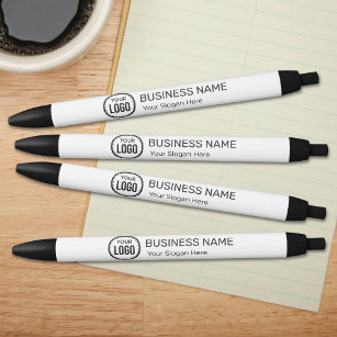 Aangepaste Logo en slogan voor bedrijven met speci Zwarte Inkt Pen