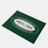 Aangepaste Logo en Tekst Bedrijf Doormat Kies Kleu Deurmat (Schuin)