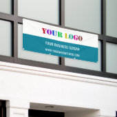Aangepaste Logo en tekst Business Promotional Bann Spandoek (Buitenkant Gebouw)