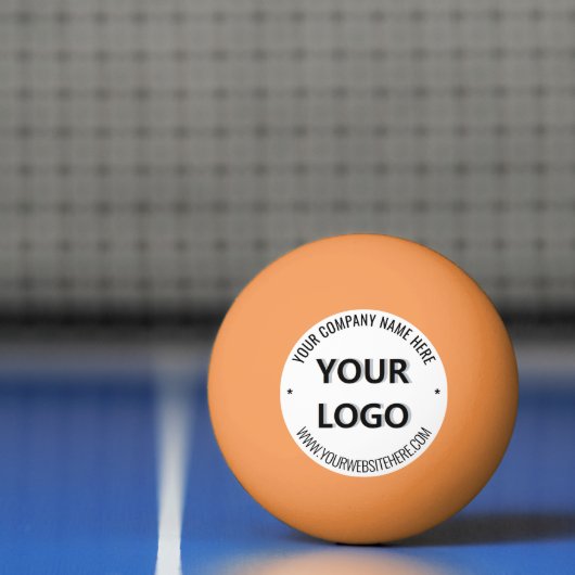Aangepaste Logo en tekst Gepersonaliseerde Ping Po Pingpongbal (Net)