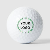 Aangepaste Logo en tekst golfballen stempel Kies k (Voorkant)