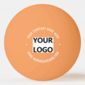 Aangepaste Logo en Tekst Ping Pong Ball Sjabloon (Achterkant)