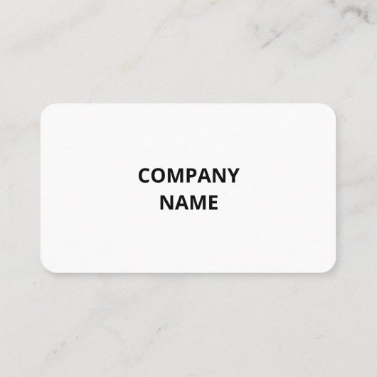 Aangepaste Logo en tekst Professioneel Visitekaart Visitekaartje (Achterkant)