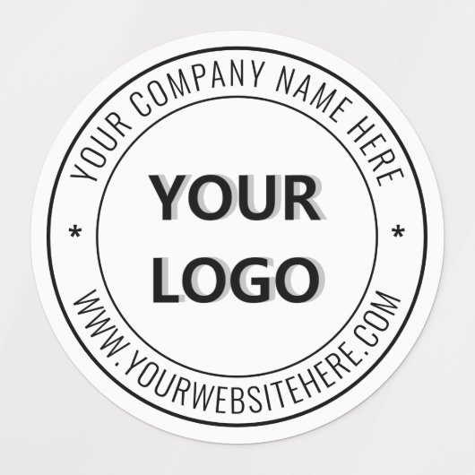 Aangepaste Logo en tekst - Speciale acties voor be Labels (Design 1)