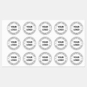 Aangepaste Logo en tekst - Speciale acties voor be Labels (Vel)