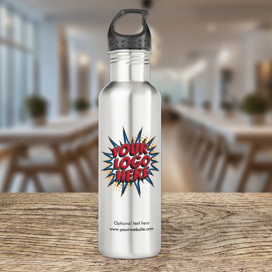 Aangepaste Logo en Tekst Upload Branded Waterfles