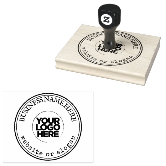 Aangepaste Logo- en tekstbedrijven Rubberstempel (Gestempeld)