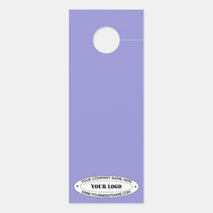 Aangepaste Logo- en tekstdeuropening - Uw kleuren Deurhanger