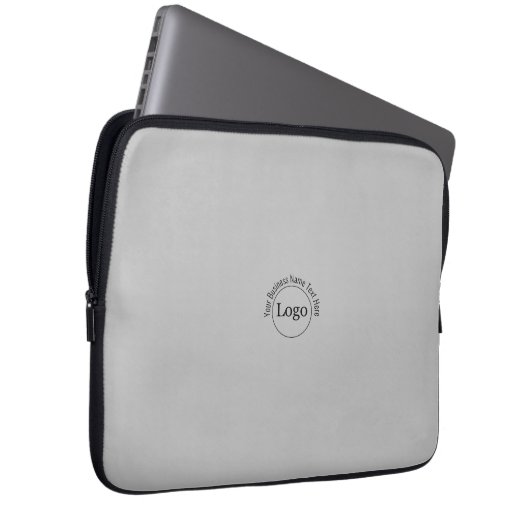 Aangepaste logo- en tekstlaptophoes laptop sleeve (Voorkant Rechts)
