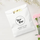 Aangepaste Logo en tekstpromotie voor bedrijven Bedankzakje (Gezegeld)