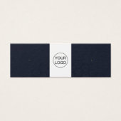 Aangepaste Logo- en tekstruimte voor beeldscherm Mini Visitekaartjes (Voorkant)