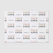 Aangepaste Logo en website Small Tissue Paper Tissuepapier (Voorkant)