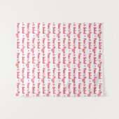 Aangepaste logo evenement achtergrond Step and Rep Wandkleed (Voorkant (horizontaal))