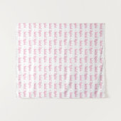 Aangepaste logo evenement achtergrond Step and Rep Wandkleed (Voorkant (horizontaal))