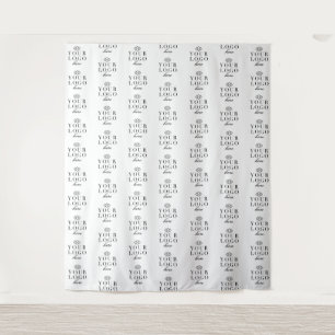 Aangepaste logo evenement achtergrond Step en Repe Wandkleed