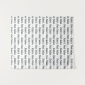 Aangepaste Logo Event Backdrop Step en Herhalen Wandkleed (Voorkant (horizontaal))