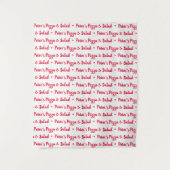 Aangepaste Logo Event Backdrop Step en Herhalen Wandkleed (Voorkant)