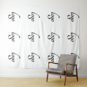 Aangepaste Logo Event Backdrop Step en Herhalen Wandkleed (In Situ (horizontaal))