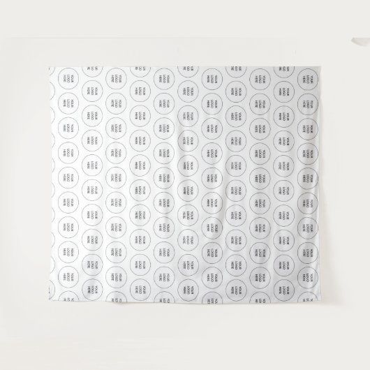 Aangepaste Logo Event Backdrop Step en Herhalen Wandkleed (Voorkant (horizontaal))